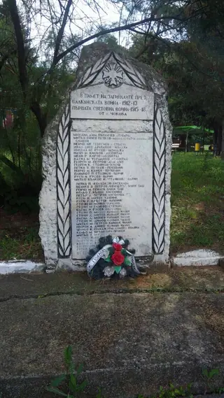 Паметник на загиналите във войните - с.Чокоба