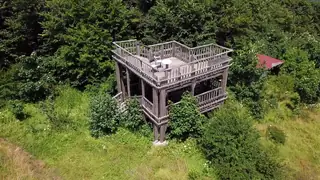 Обзорна дървена кула Малуша