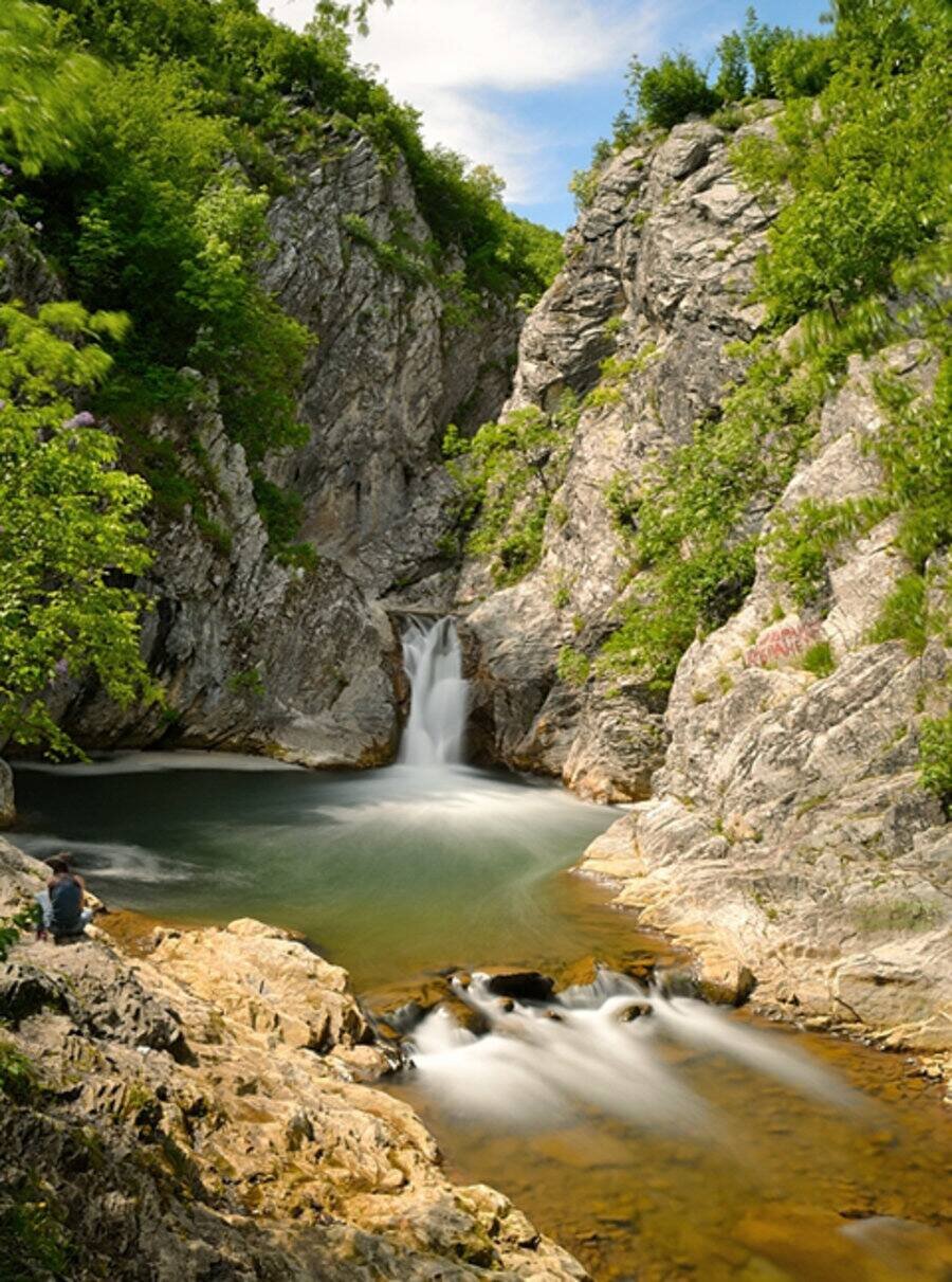 Водопад "Сини вир" - Медвен