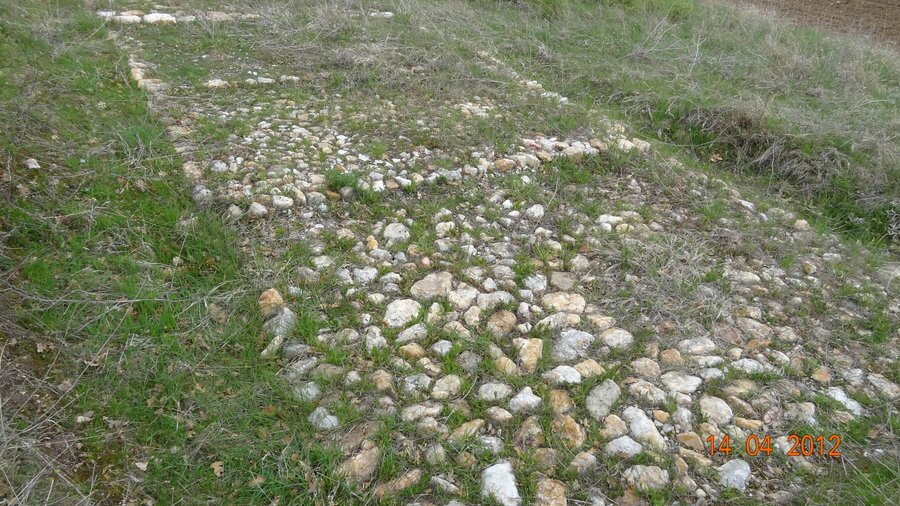 Римски път (Via Diagonalis) - Изворово