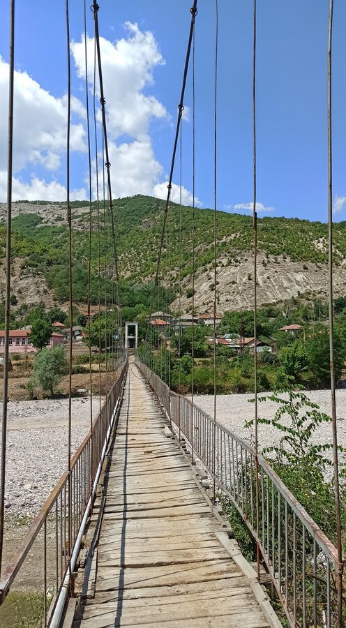 Въжен мост - с.Ненково