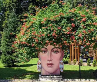 Арт пано "Мехомийска мома" - Разлог