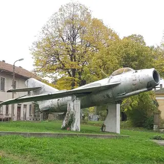 Самолет експонат МиГ-17 - с.Горско Сливово