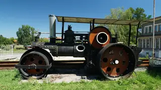 Експонат на Парен валяк - Луковит