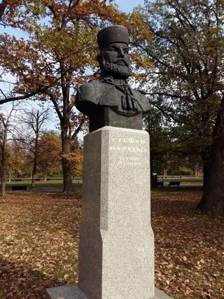 Бюст-паметник на Стефан Караджа - София