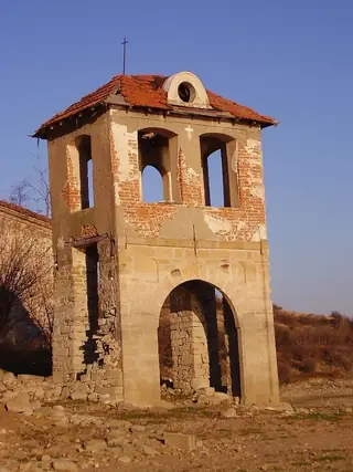 Потопена църквата "Свето Възнесение" - с.Живовци