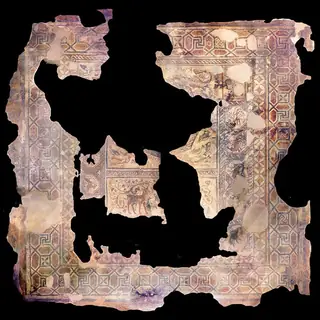 Късноантична подова мозайка от римски частен дом - Стара Загора