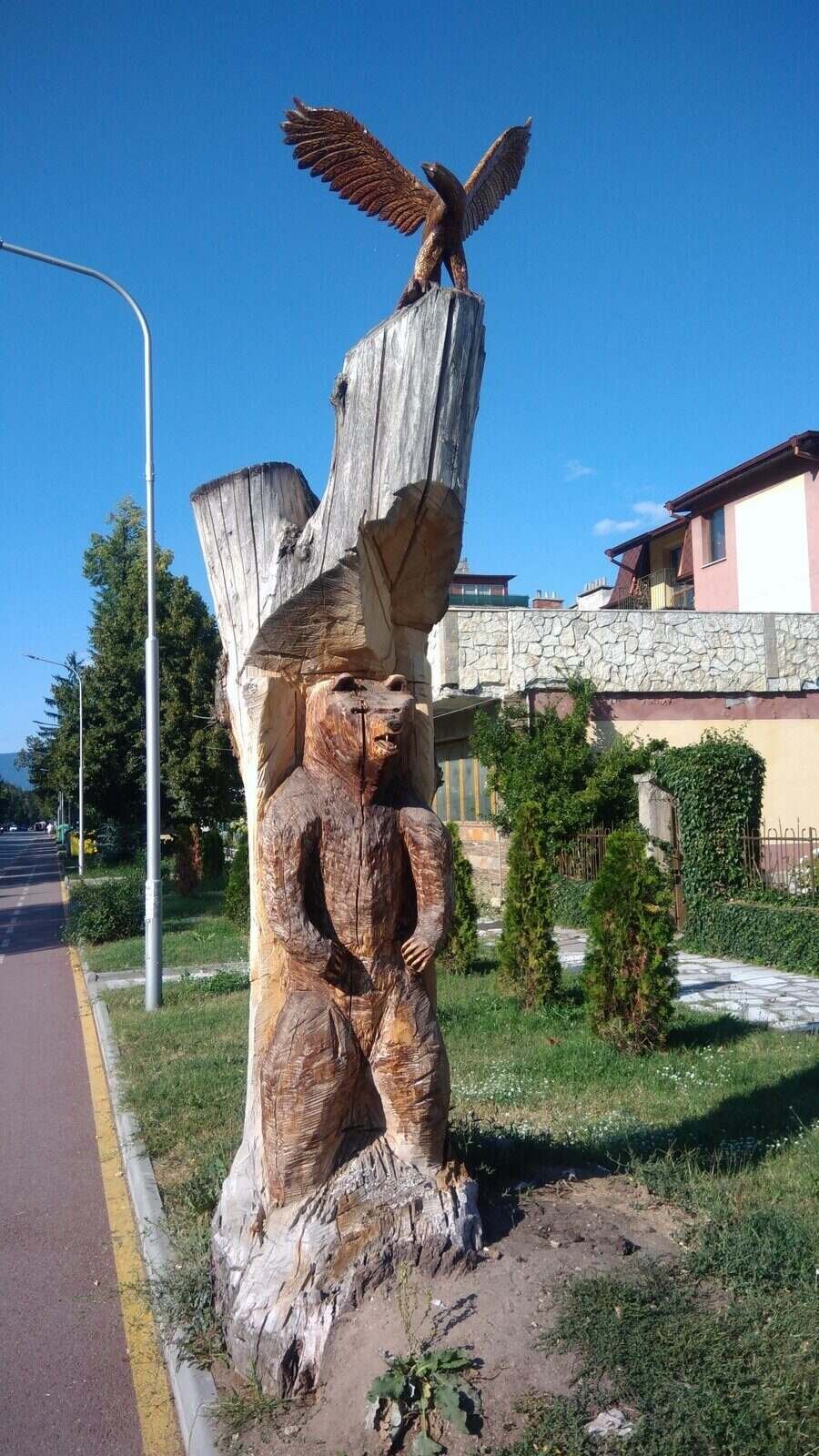 Дървена композиция - Велинград