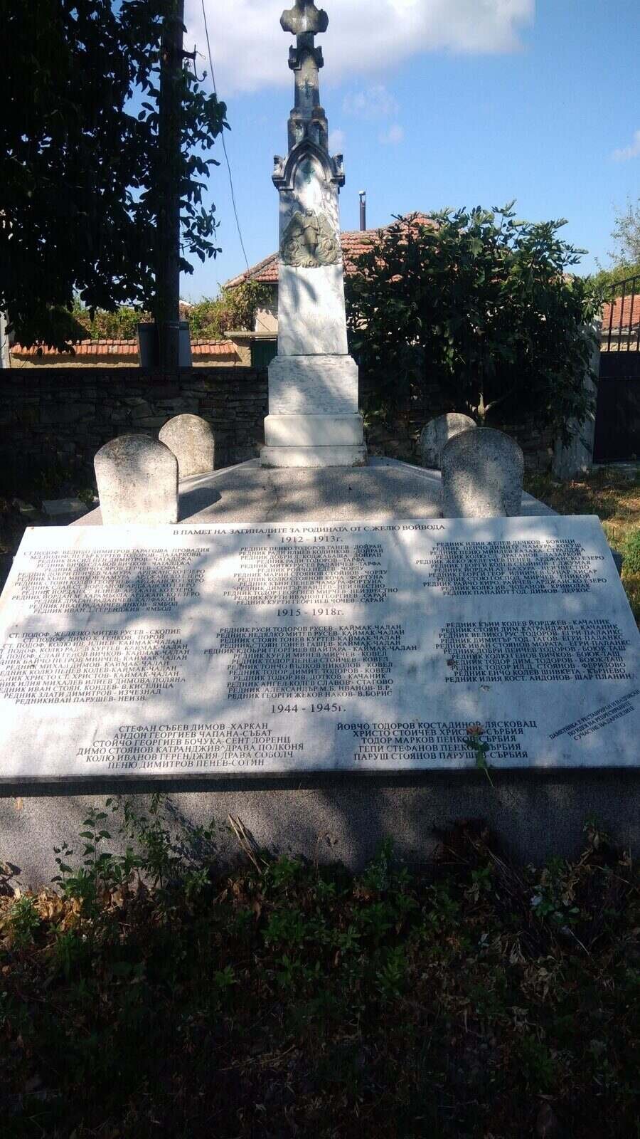 Паметник на падналите за Родината - с.Желю войвода