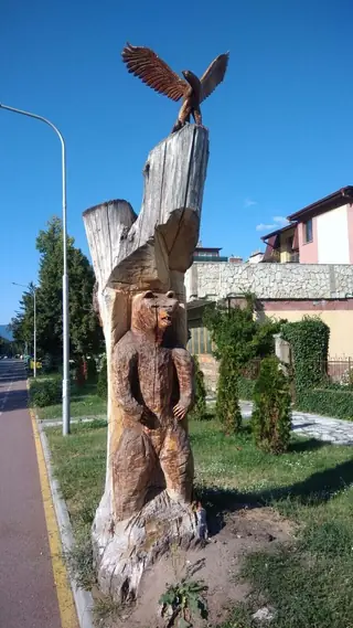 Дървена композиция - Велинград