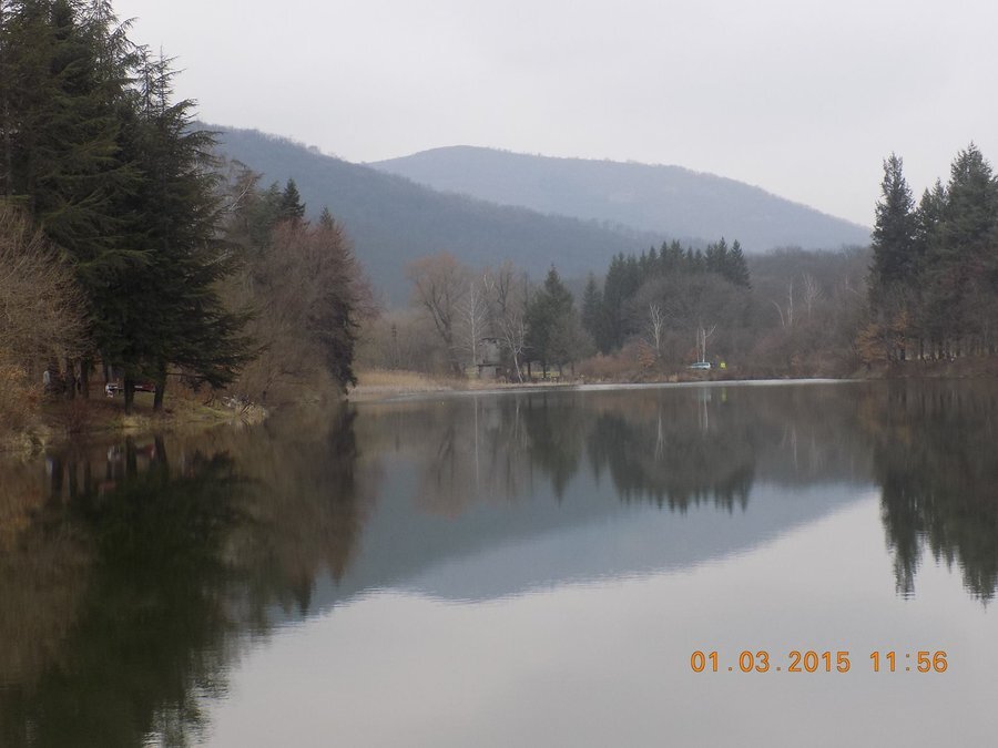 Езерото на Минерални бани - Стара загора