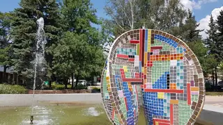 Фонтани в градската градина - Перник