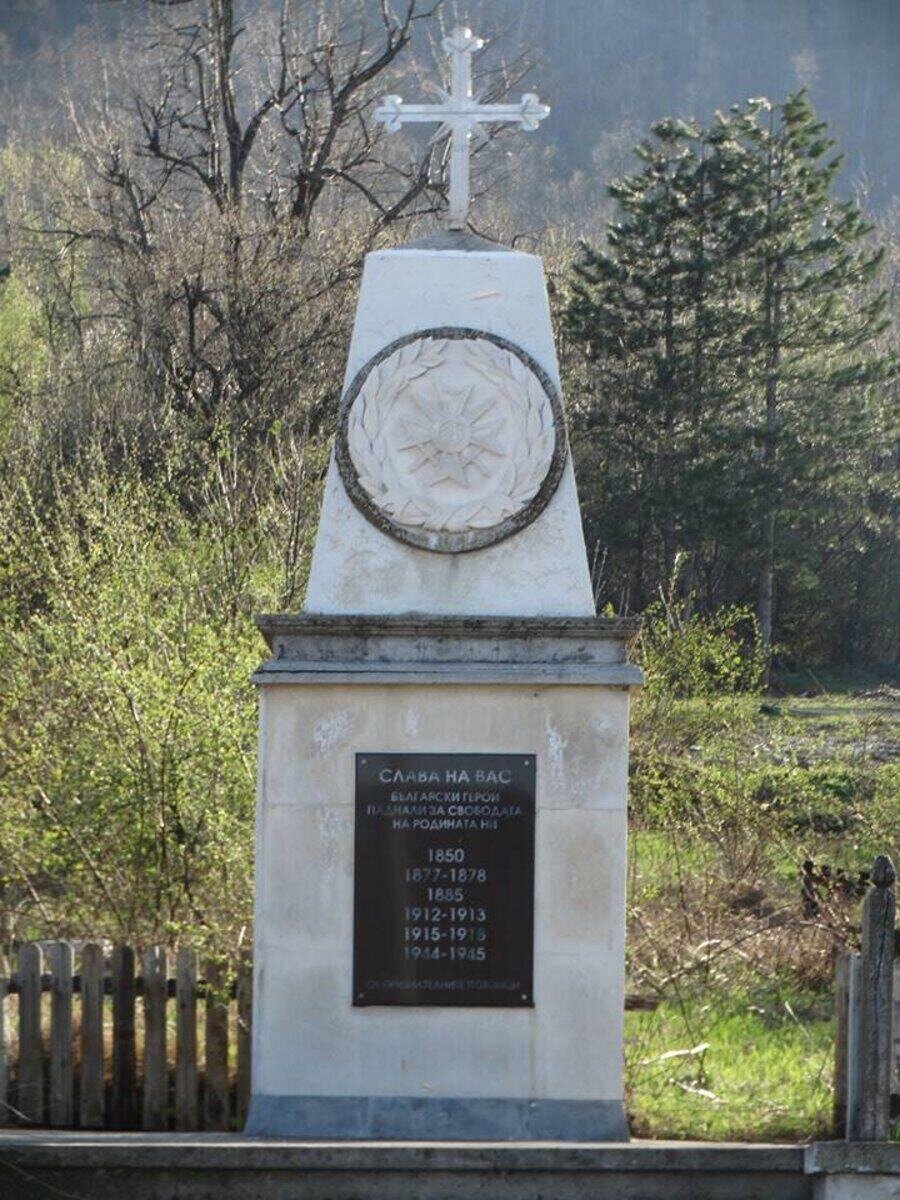 Паметник на загиналите във войните - с. Раковица