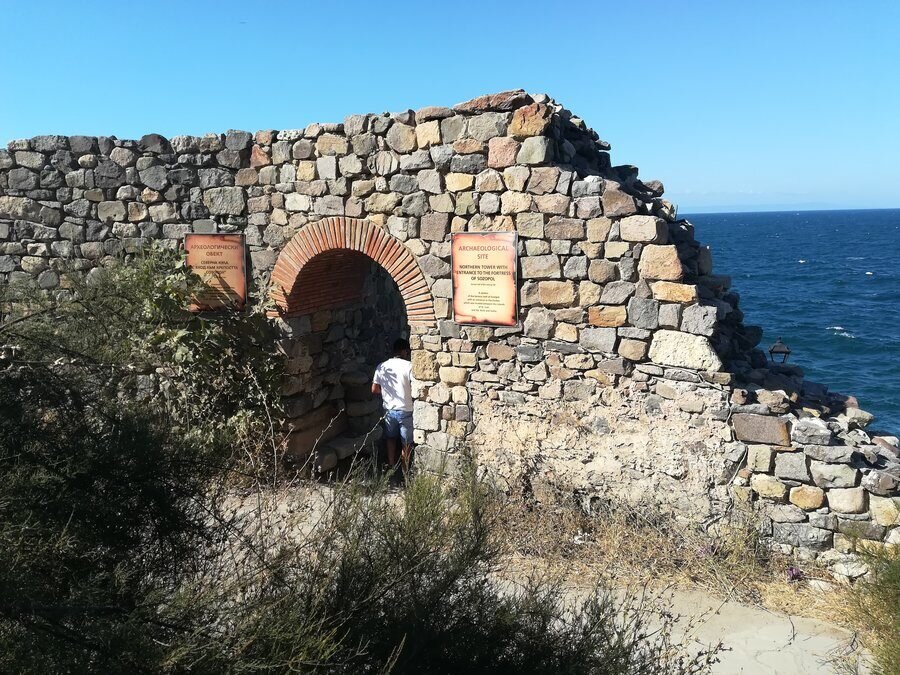 Северната кула в Созопол