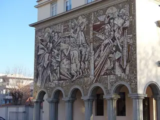 Мозайка "1300 години България" - гр. Кърджали