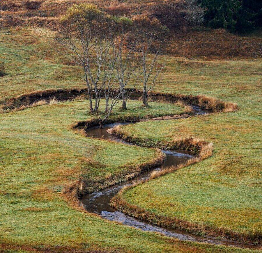 Изворите на река Въча - Меандрите на Буйновска река