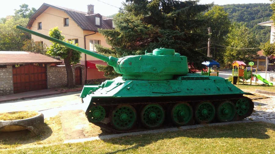 Танк Т-34 - с.Радуил