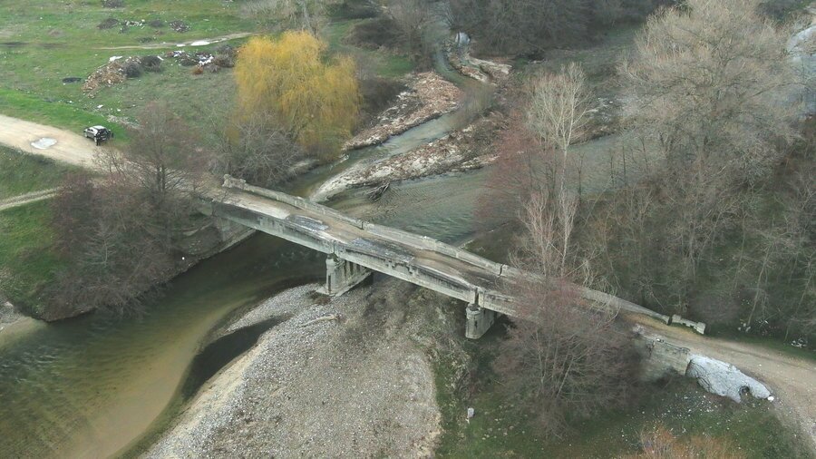 Стар мост на река Стряма