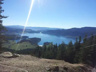 Панорама язовир Доспат