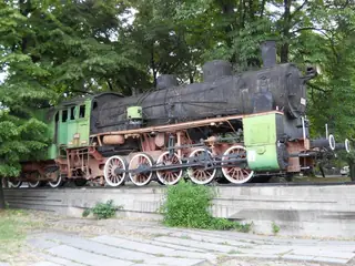 Парният локомотив на въстаниците от 1923г - Стара Загора