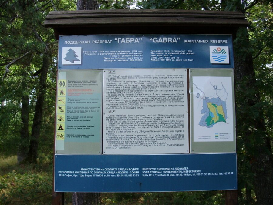 Резерват "Габра" - Църварица