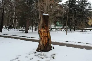 Дървената скулптура - Перник