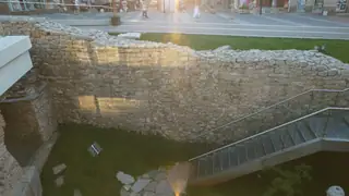 Част от крепостната система на Филипопол - Пловдив