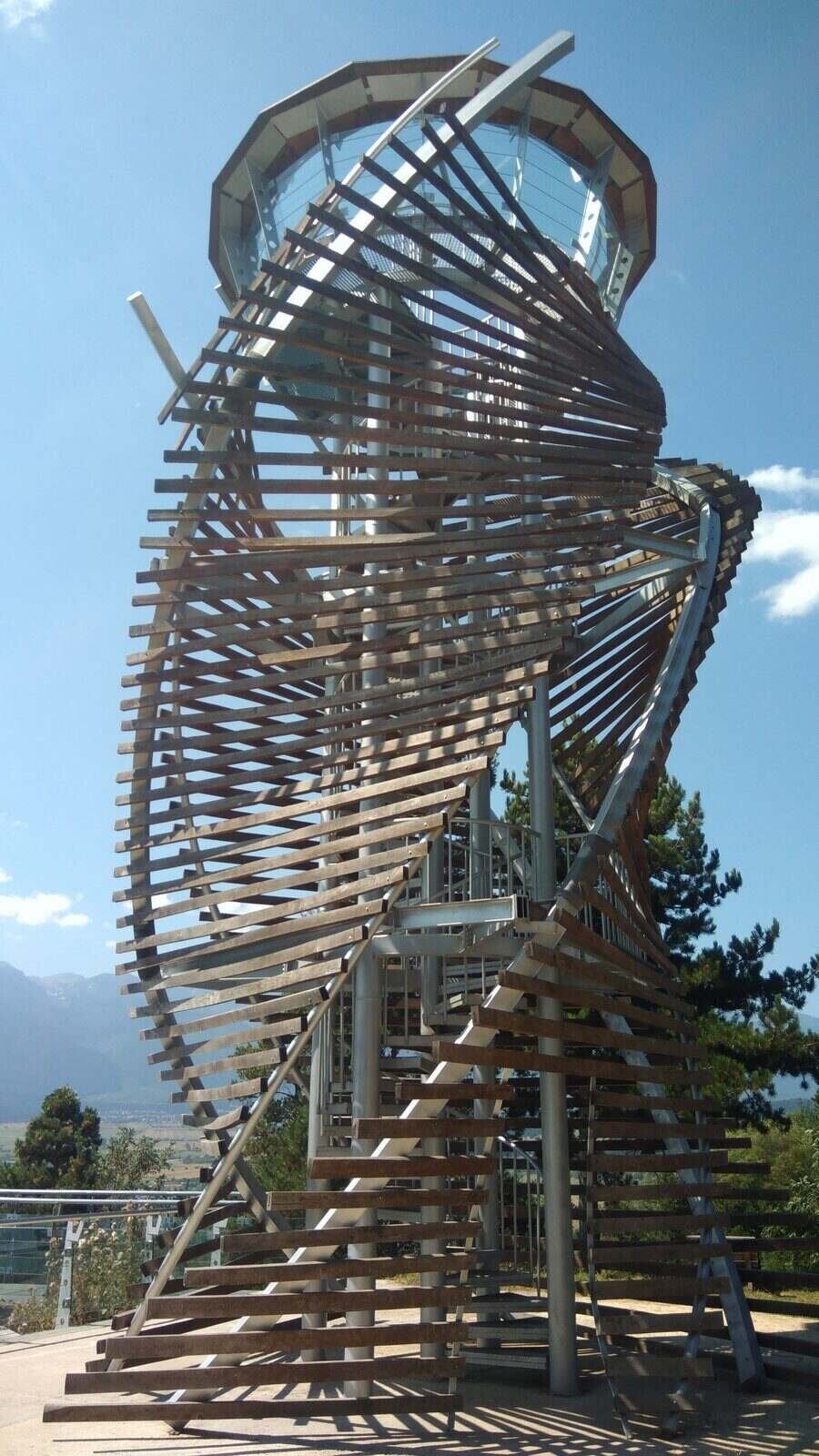 Панорамна алея "Стъпалата" - Разлог