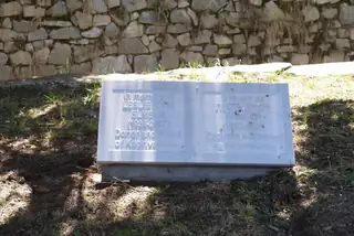 Паметна плоча на Лесли Джон Елмсли - Копривщица