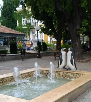 Фонтана с пингвините - Стара Загора