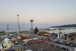 Увеселителният парк на Морска гара, Варна