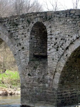 Старинен мост над Стара река - Стеврек