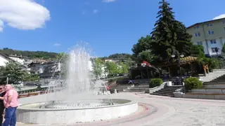 Площад на с. Баните