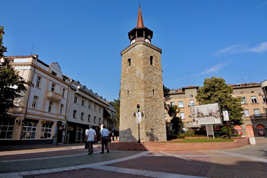 Старата часовникова кула - Хасково