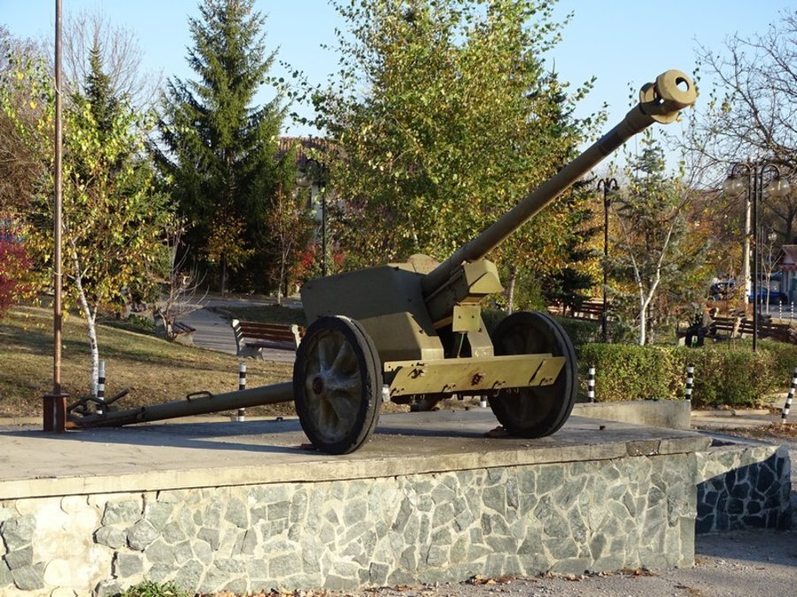 Военно оръдие - с. Алдомировци