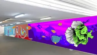 Графит "Вгледай се в себе си и се обичай!" - Бургас