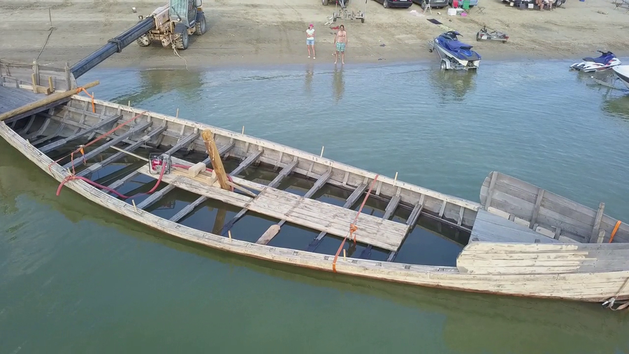 Птицеглавия кораб на яз. Копринка