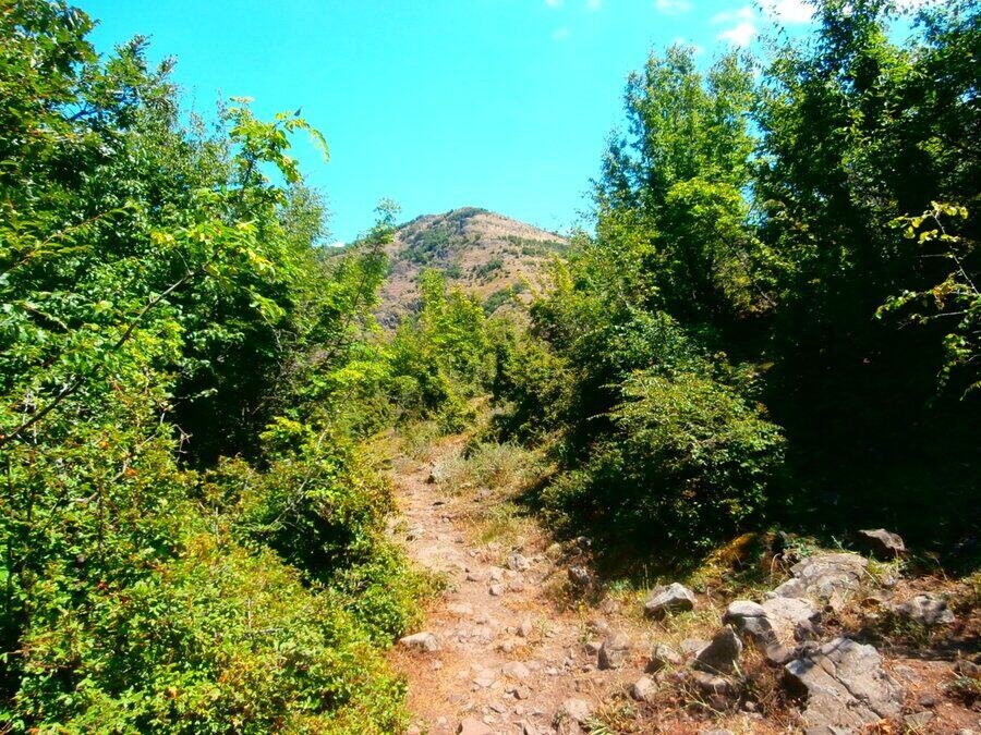 Скалите срещу крепостта Моняк - Кърджали