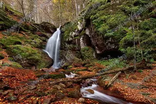 Копренски водопади - Ланжин скок