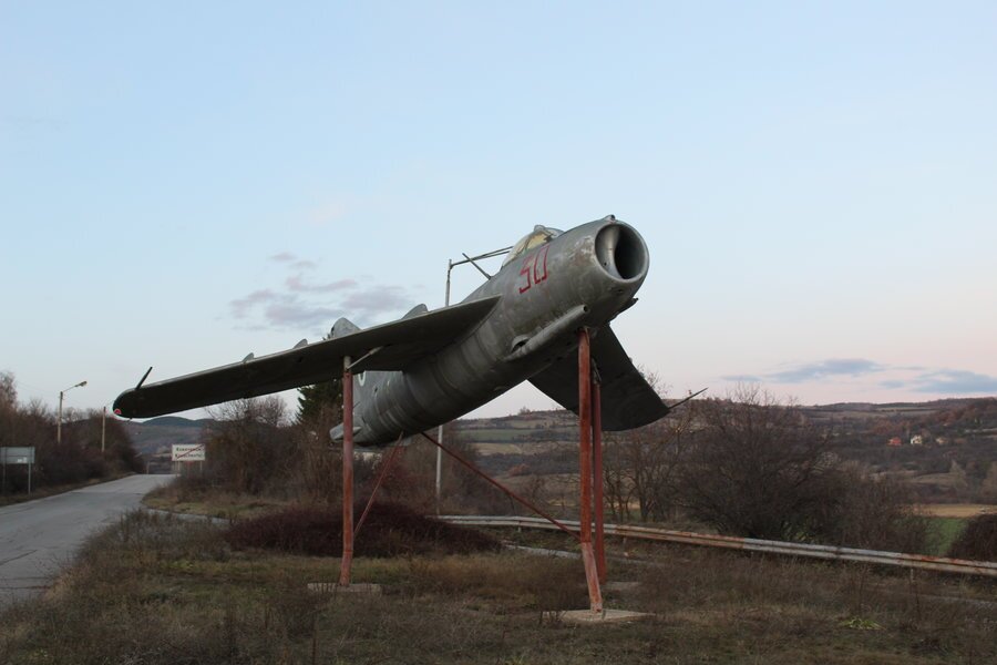 Самолет "МиГ-17" - Ковачевци