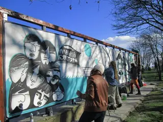 Пространство за изкуство на открито Стеноgraffika - Бургас