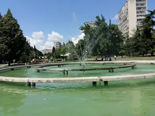 Фонтан в парк Зелен клин - Стара Загора